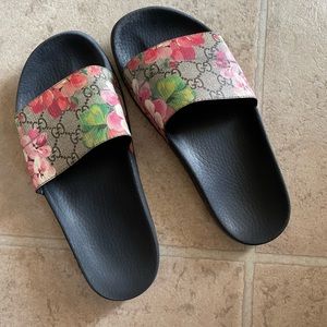 Authentic Gucci Bloom Slides